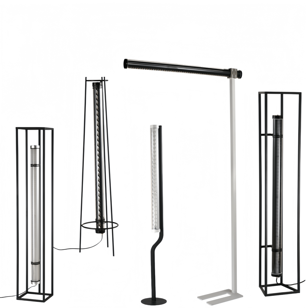 Design Tubular Floor Lamp