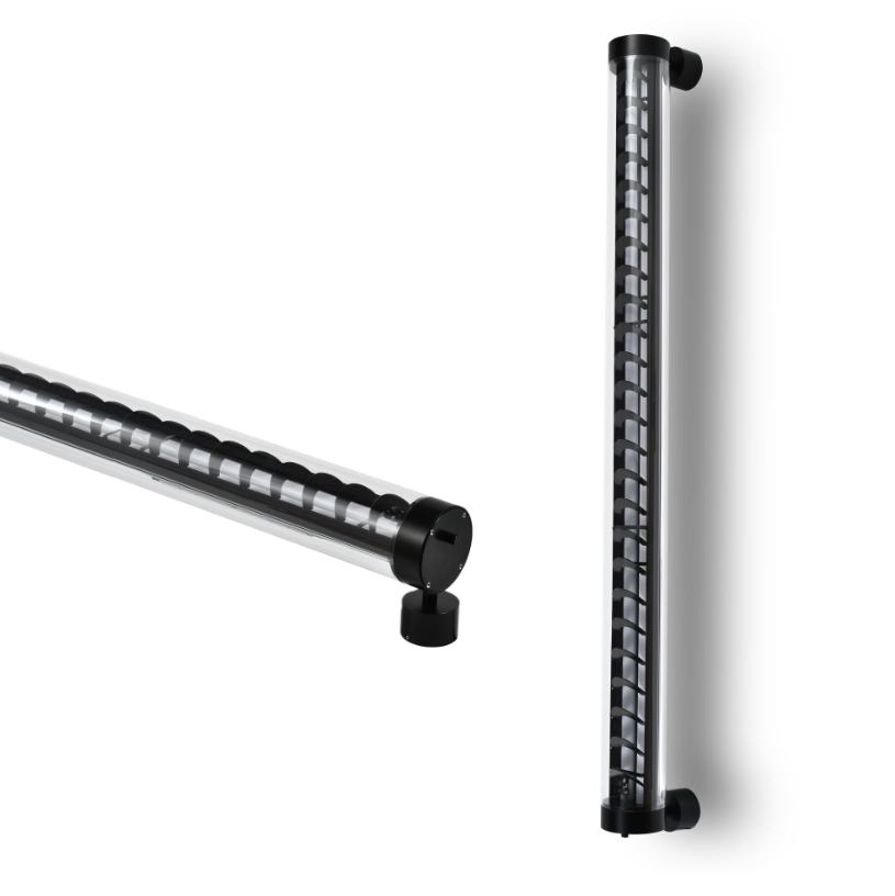 Champagne Gold Architectural Tubular LED Pendant Light