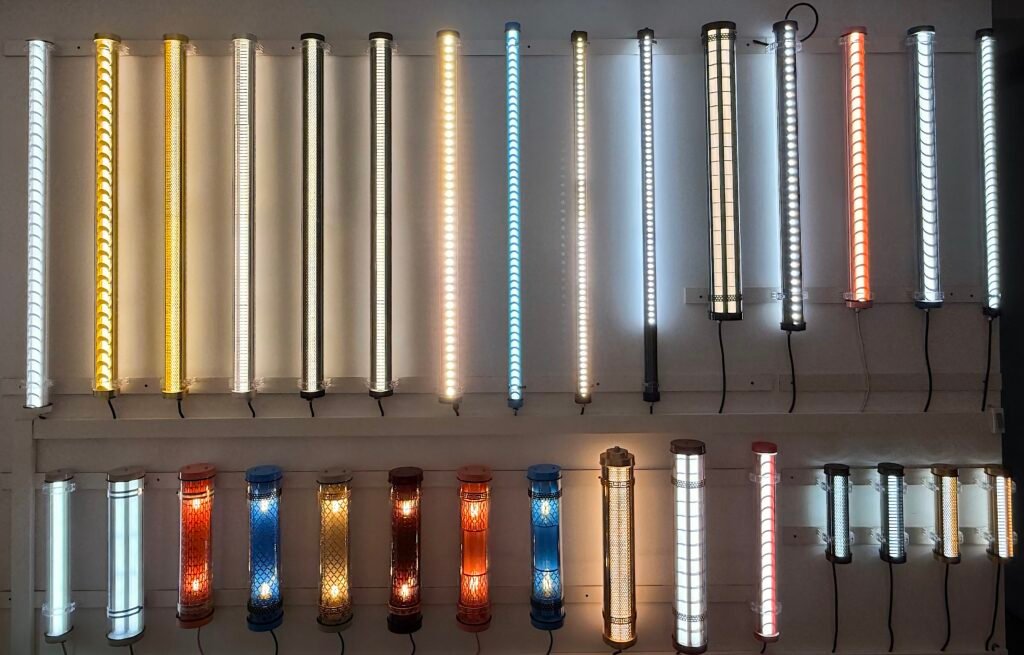 Designer LED tubular lights collection for industrial, commercial and architectural lighting applications