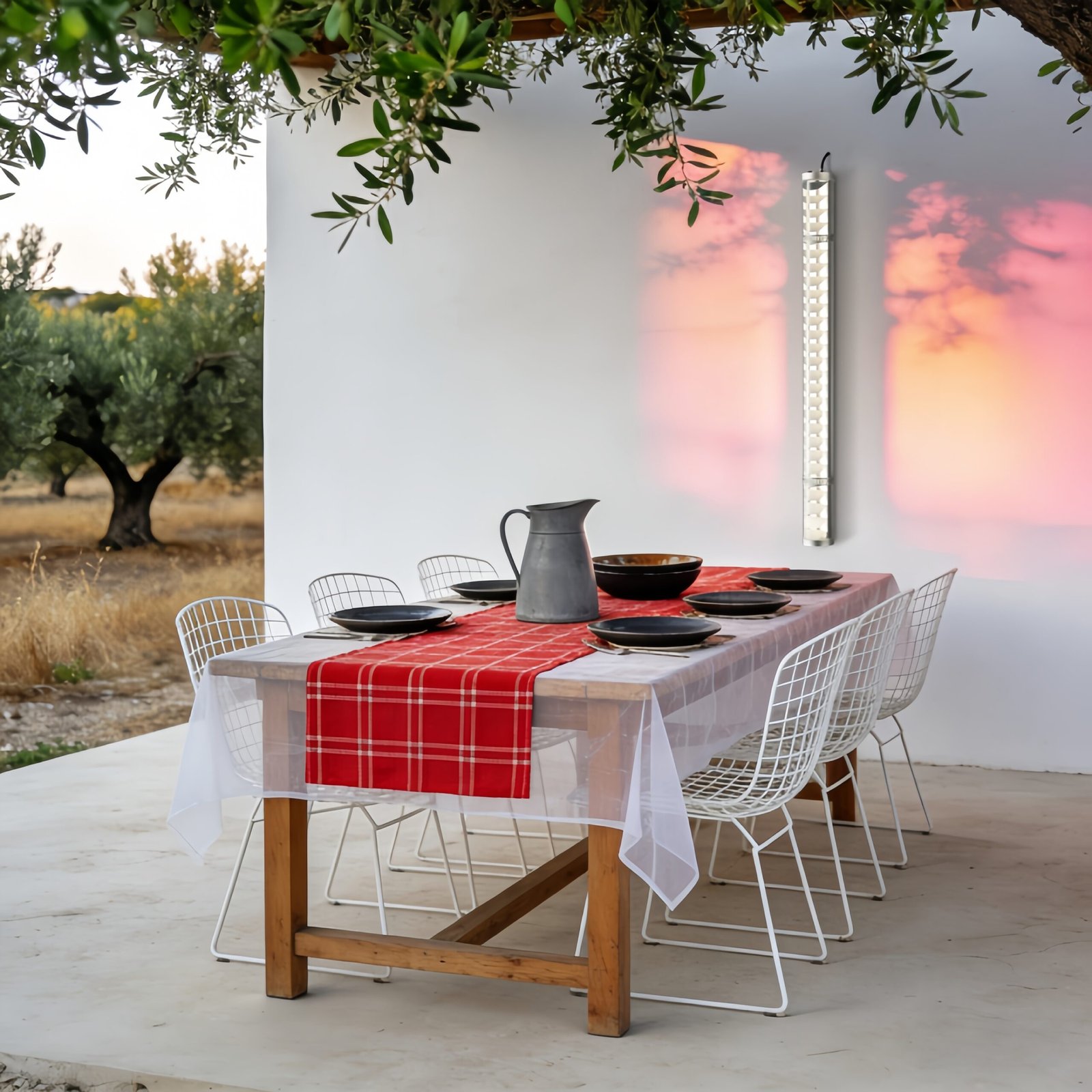 Corbusier Architectural Tubular Luminaire MANI architecture tubular light IP67 IK10