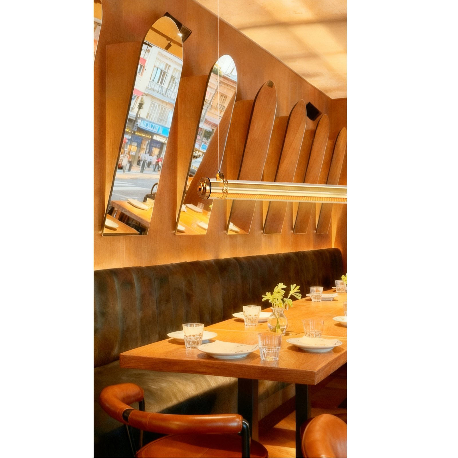 Aurelia Architectural Tubular Luminaire MANI Architecture tubular light IP67 IK10 for commercial and architectural applications