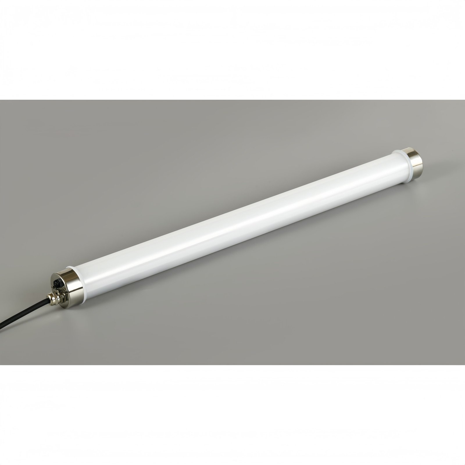 High strength protection industrial tubular tri-proof LED light with IK10, IP67, UV resistance and 960°C glow-wire resistance