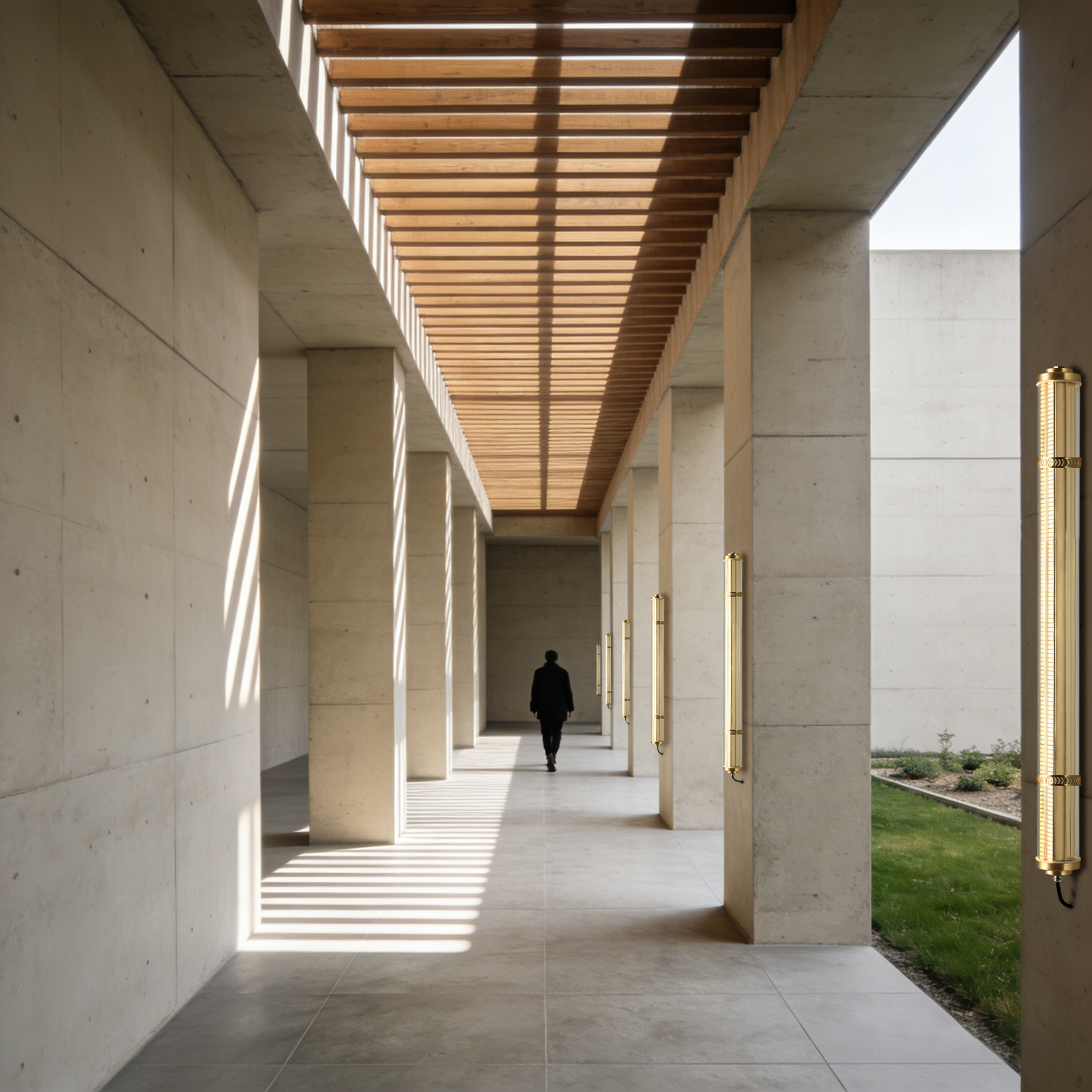 Aurelia Architectural Tubular Luminaire MANI Architecture tubular light IP67 IK10