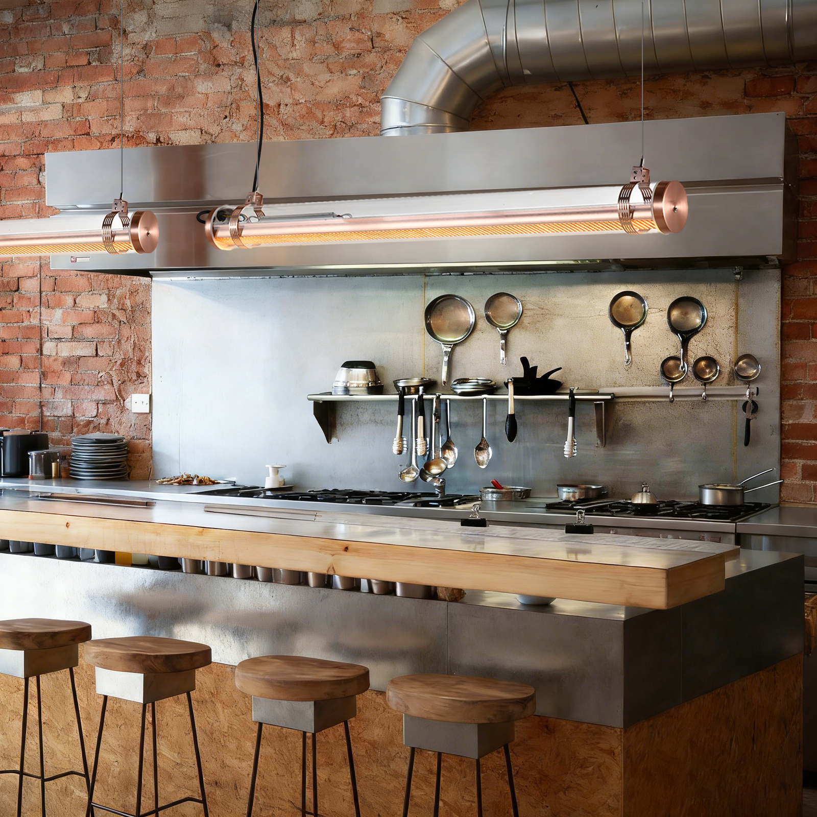 Titan Architectural Tubular Luminaire MANI Architecture tubular light IP67 IK10 for commercial and architectural applications