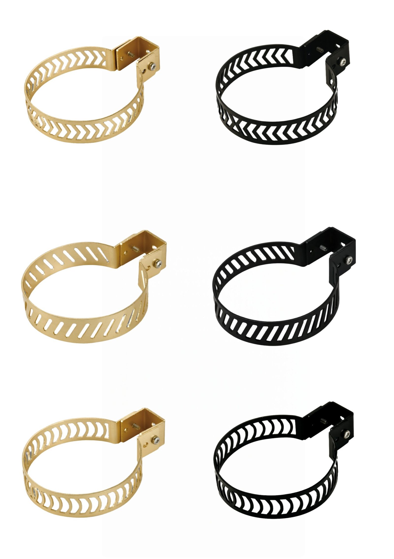 Arno Architectural Tubular Luminaire different styles mounting brackets