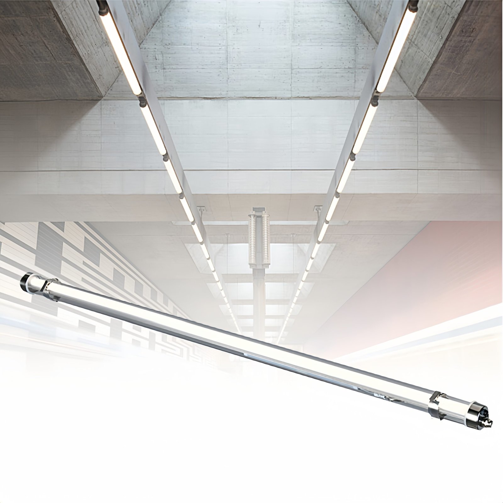 With a diameter of only Ø45 mm, the luminaire is specifically designed for narrow and confined spaces