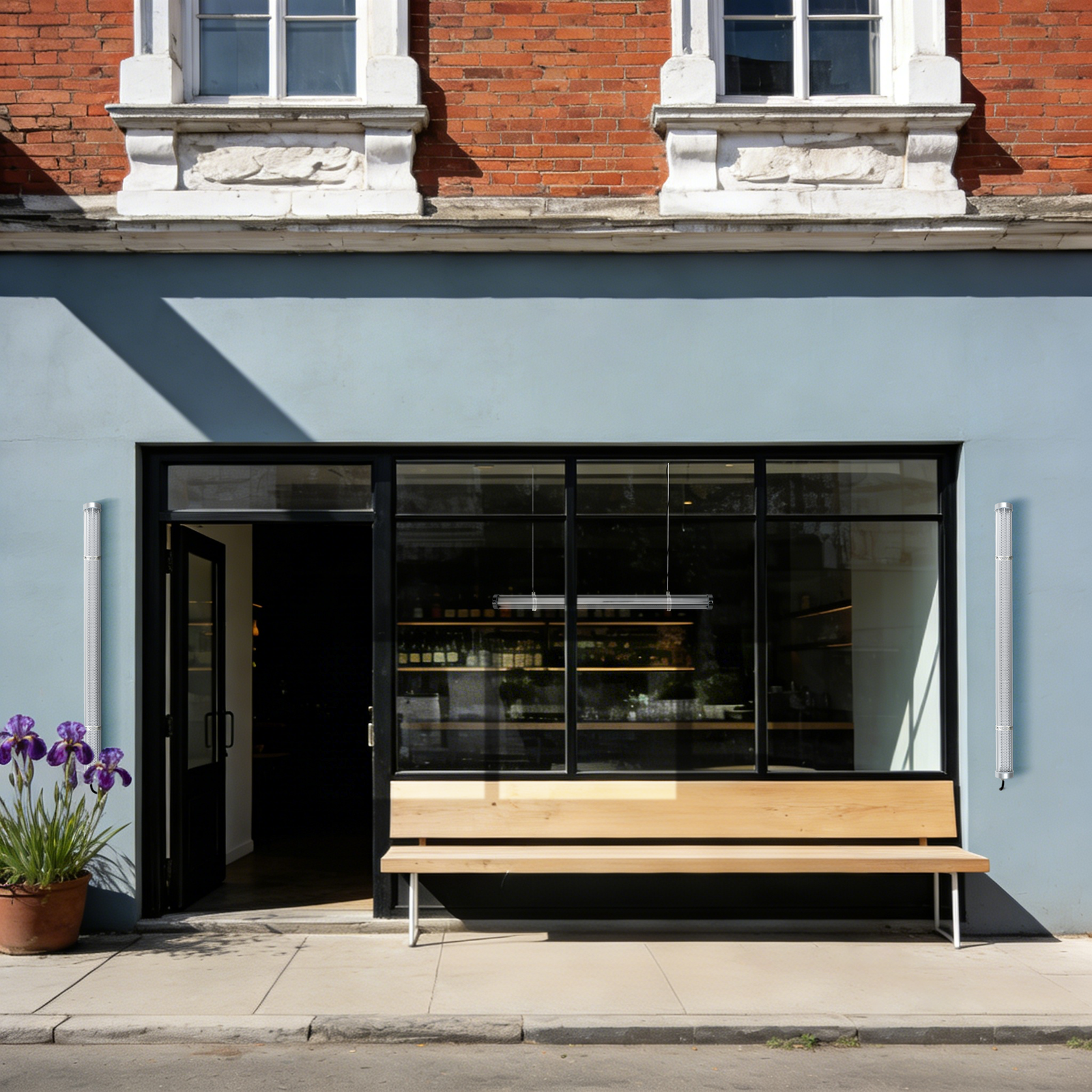 Crystal Architectural Tubular Luminaire MANI flexible installation tubular IP67 Ik10