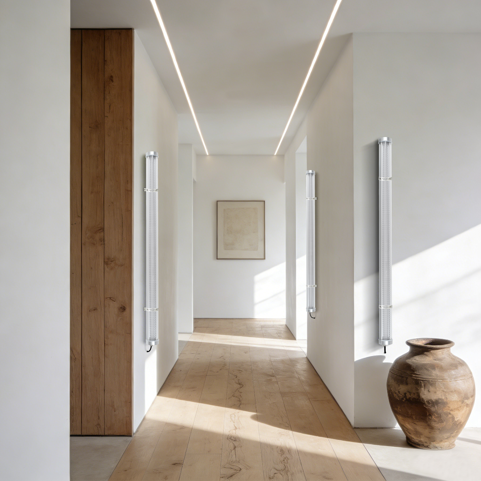 Crystal Architectural Tubular Luminaire MANI flexible installation tubular IP67 Ik10