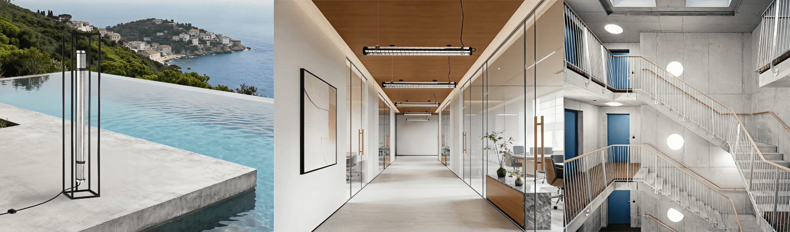 Designer LED tubular lights for industrial, commercial and architectural lighting projects