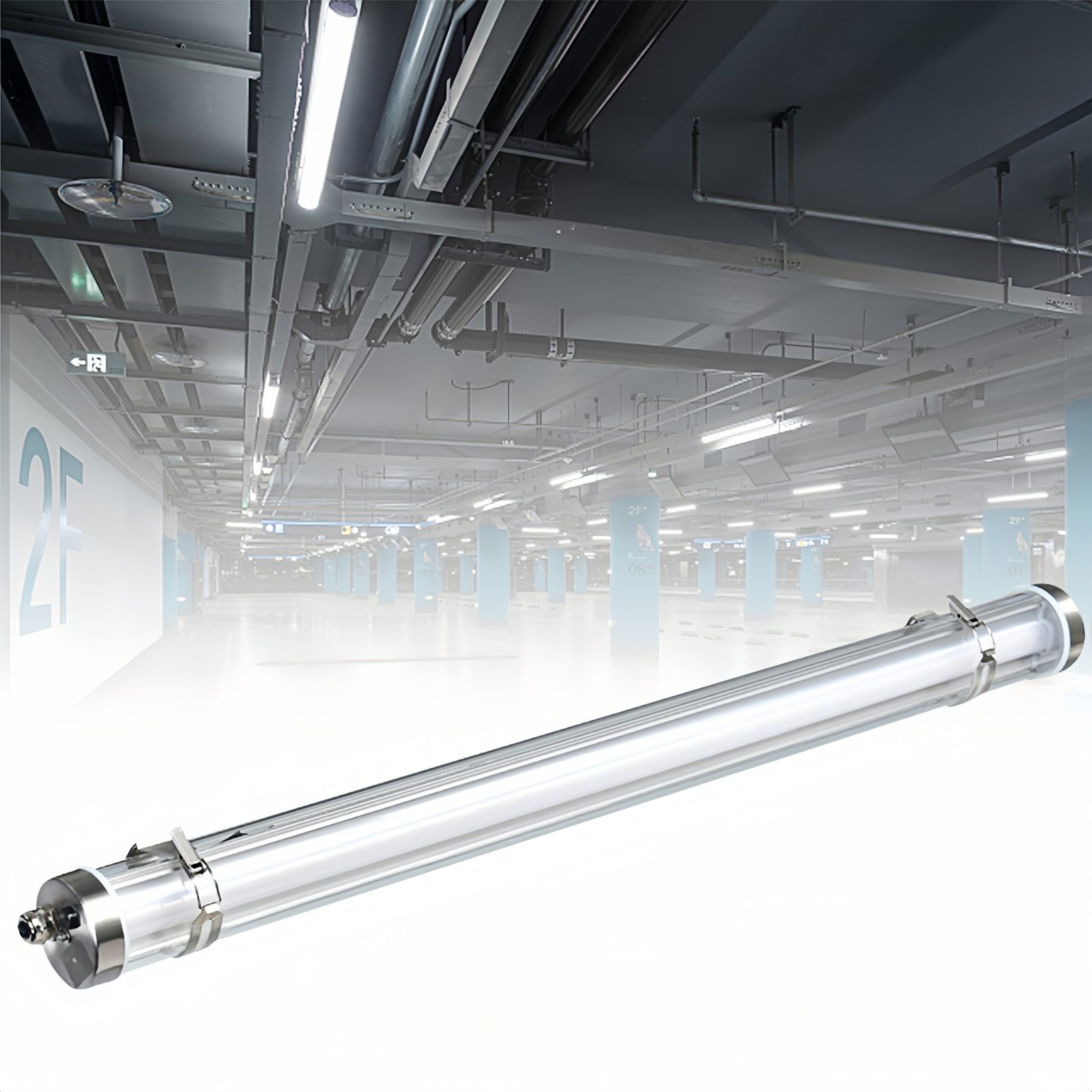 MANI tubular Ideal for industrial plants, parking garages, metro stations, tunnels, service corridors, technical rooms, food processing facilities, warehouses, and agricultural environments, where high protection, durability, and long-term reliability are required.