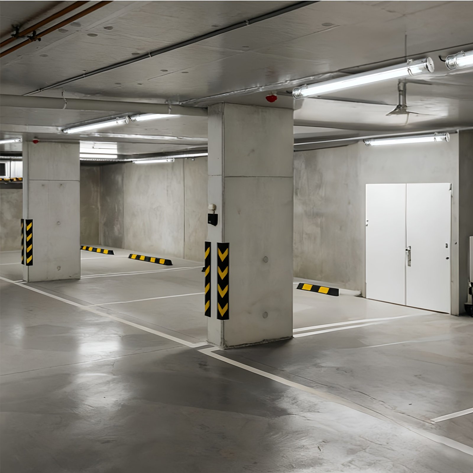 Swap Commercial LED Tri Proof T8 Tubular MANI Commercial tubular luminaire featuring an internal replaceable T8 LED tube, suitable for suspension or surface mounting