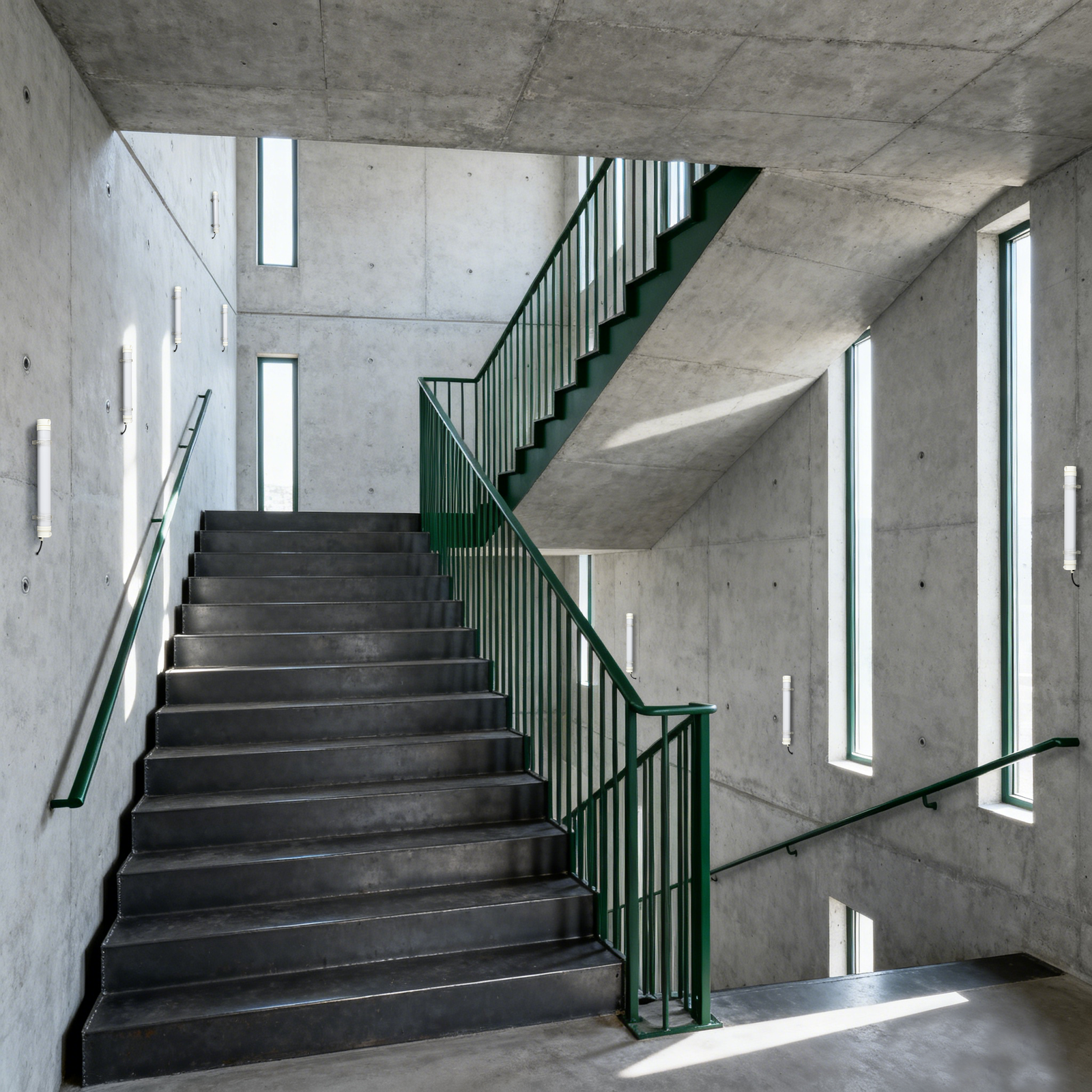 Opal Commercial LED Tri Proof Tubular MANI IP65 IK10 Tri-Proof Tubular with PIR sensor use in staircases