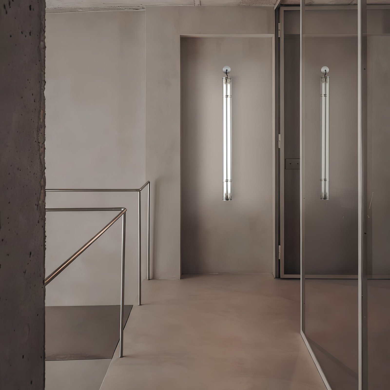 Swap Commercial LED Tri Proof T8 Tubular MANI Commercial tubular luminaire featuring an internal replaceable T8 LED tube, suitable for suspension or surface mounting