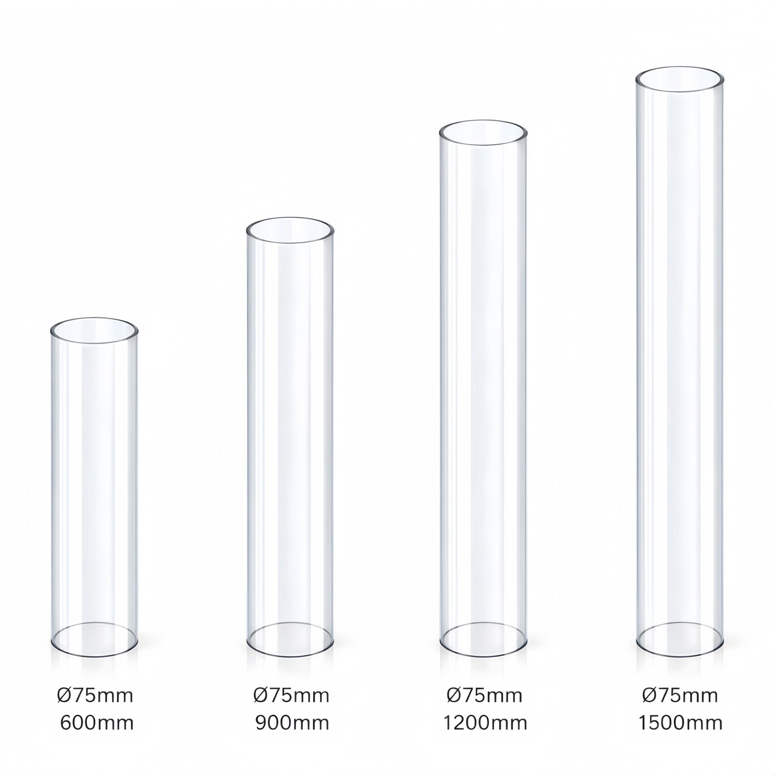 MANI borosilicate glass tubular