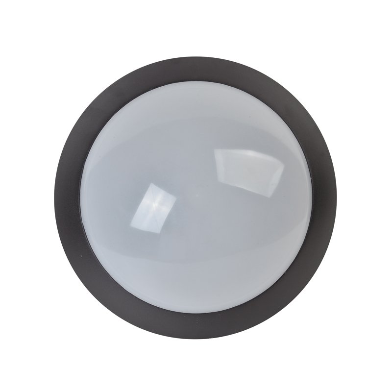 MC-804 Ceiling Light MANI MC-804 LED bulkhead light with die-cast aluminum base and polycarbonate diffuser rated IP54 and IK10